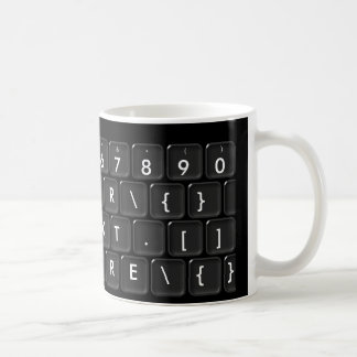 Mug Clavier des "vos textes"