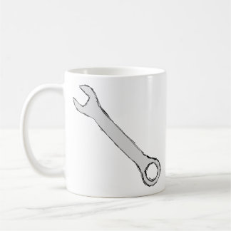 Mug Clé. Gris et noir. Clé