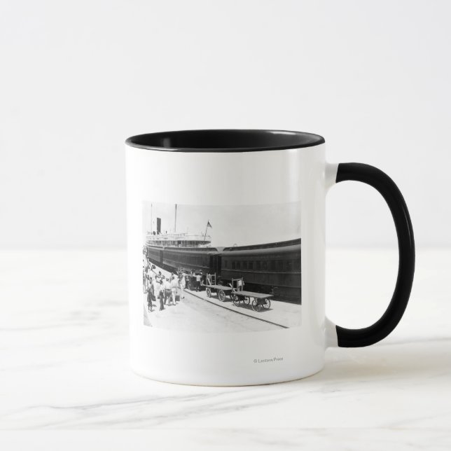 Mug Clé West Railroad Station chargement Navire de Cub (Droite)