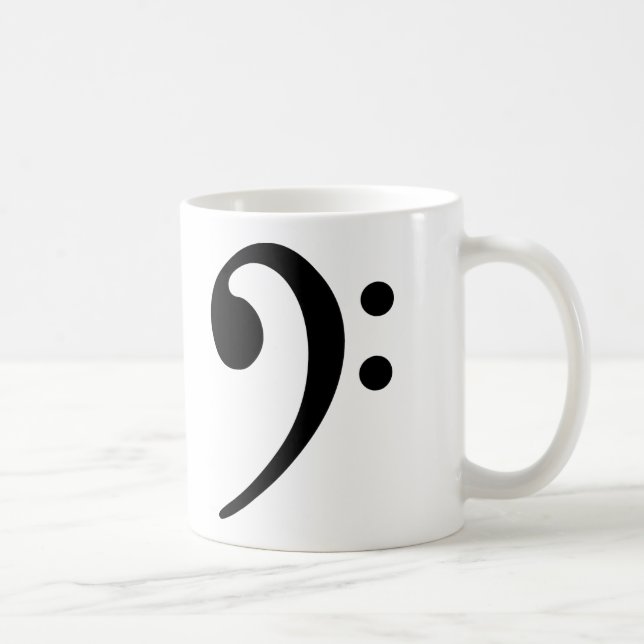 Mug Clef basse (Droite)
