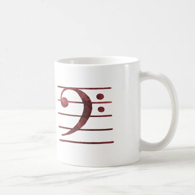 Mug Clef basse (Droite)