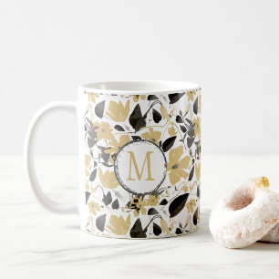 Mug Clematis Vine Élégante Fleurs Jaunes