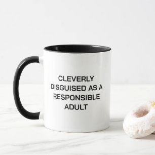 Mug Clément déguisé en un adulte responsable