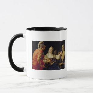 Mug Cléopâtre montrant à Octavius le buste de Jules