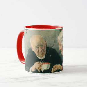 Mug Clergé vintage, café ou thé avec prêtre