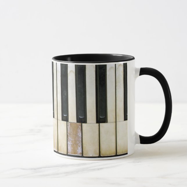 Mug Clés de piano (Droite)