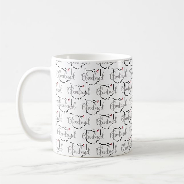 Mug Cleveland Ohio Love (Gauche)