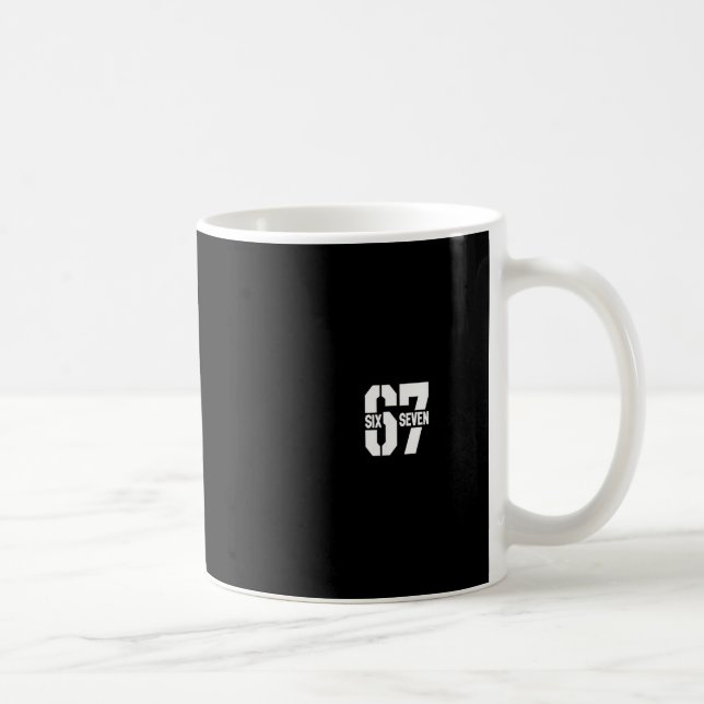 Mug Clic 67 Mème - J'aime Six Sept 1  (Droite)