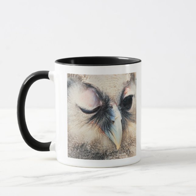 Mug Cligner de l'oeil le hibou (Gauche)