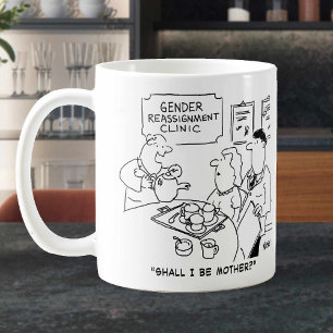 Mug Clinique de réassignation de sexe - dessin animé.
