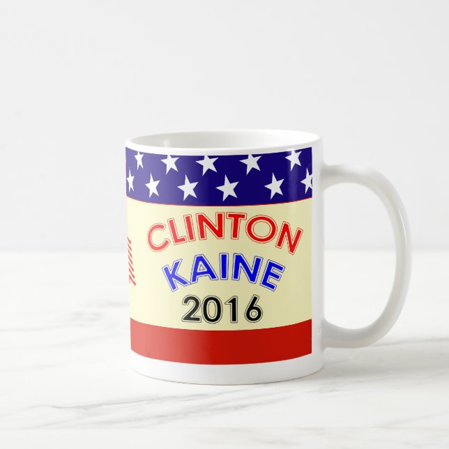 MUG CLINTON KAINE 2016 (Droite)