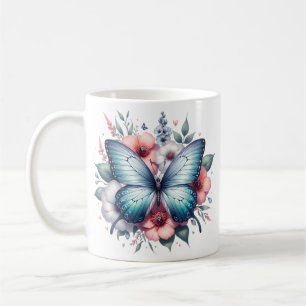 Mug Clipart-96282 de la sublimation du ressort papillo