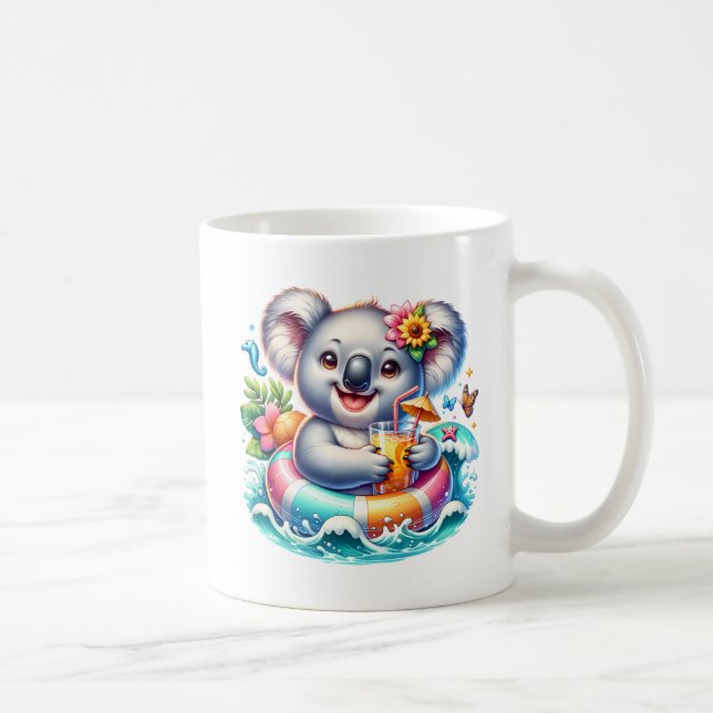 Mug Cliparts de sublimation de koala d'été-97702 (Droite)