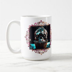 Mug Clocage Crâne Cupcake
