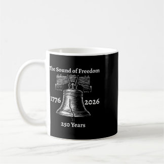 Mug Cloche de la Liberté 250 Ans 1776-2026 250e Annive