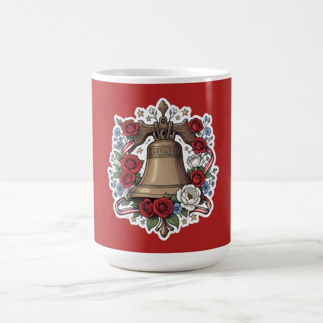 Mug Cloche de la Liberté Florale Liberté (Centre)