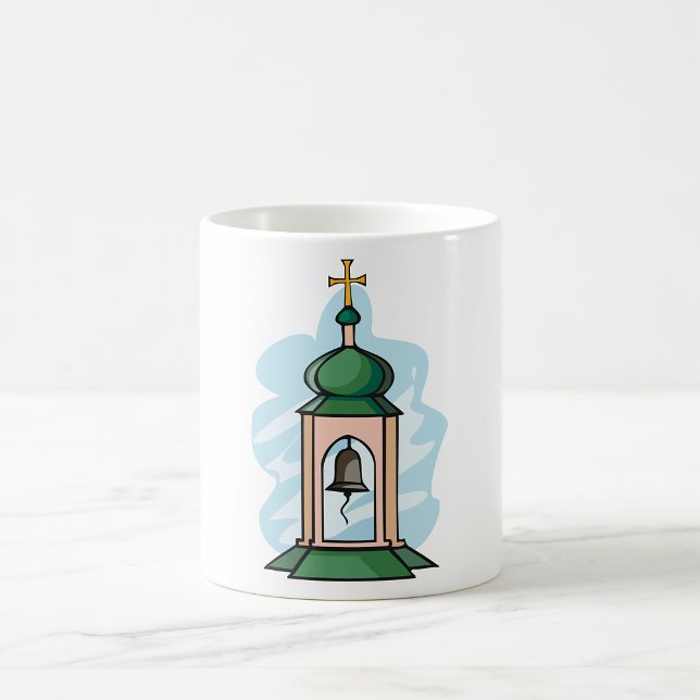 Mug Clocher de l'église orthodoxe rustique (Créateur téléchargé)
