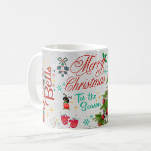 Mug clochettes de Noël avec Canne en bonbons Cadeaux