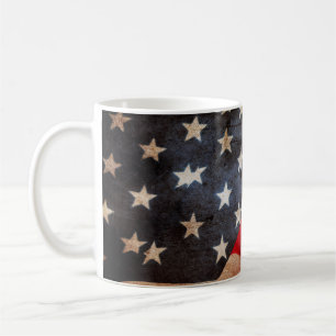 Mug Closeuse de grunge Amérique flagamerica, américain