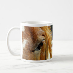 Mug Closeuse des yeux du cheval