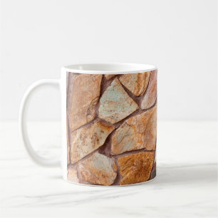 Mug Closeuse d'un mur de pierre comme fond d'écran, p