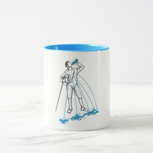 MUG CLÔTURE DE L'HUMOUR DE SÉANCE D'ENTRAÎNEMENT DE (Centre)