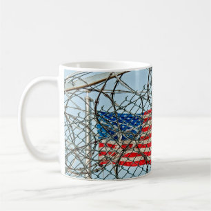 Mug Clôture et drapeau de la prison