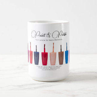 Mug Clou Polonais Couleur Ensemble Salon à ongles