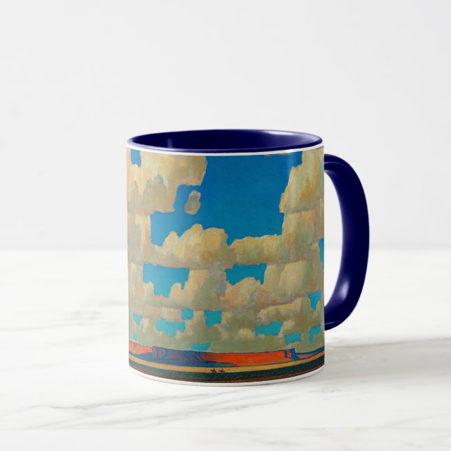 Mug Cloud World par Maynard Dixon (Devant droit)