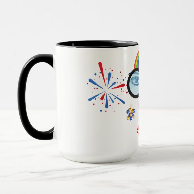Mug Clown coloré (Gauche)