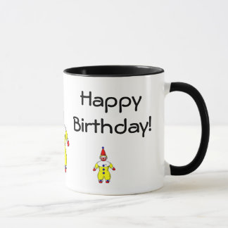 Mug Clown de joyeux anniversaire