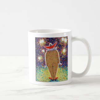 Mug Clown de zombi enlevé par des aliens d'espace