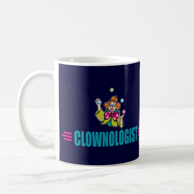 Mug Clown drôle (Gauche)