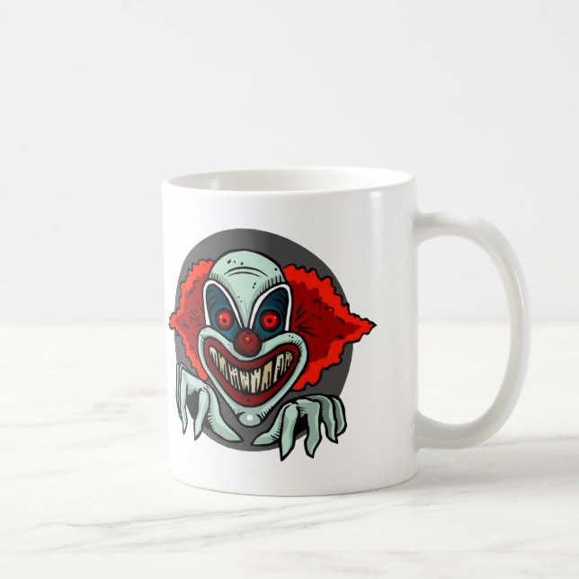 Mug Clown effrayant (Droite)