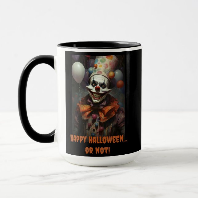 Mug Clown effrayant Halloween (Gauche)