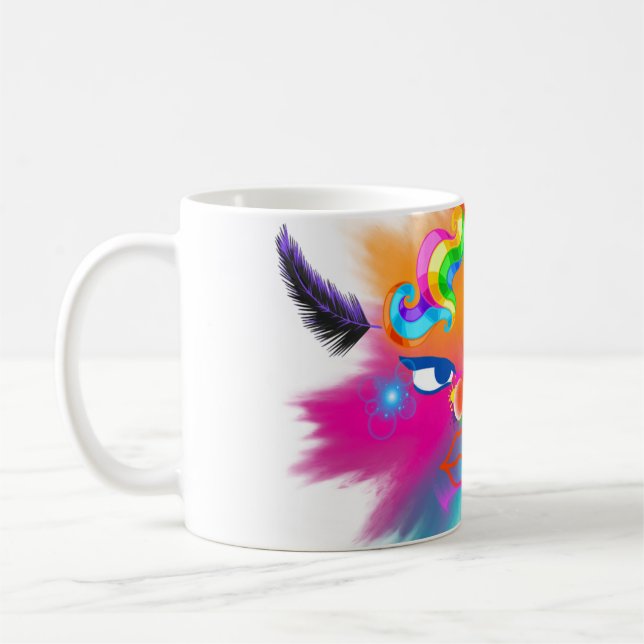 Mug Clown et belles couleurs (Gauche)