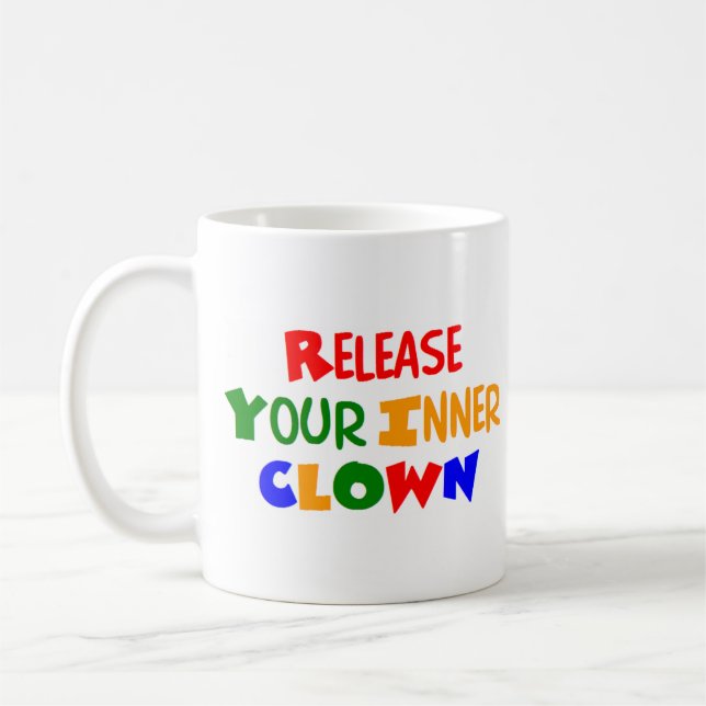 Mug clown, intérieur (Gauche)
