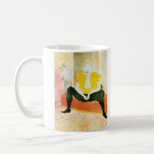 Mug Clown s'asseyant par Toulouse-Lautrec