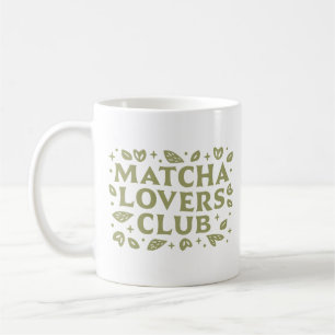 Mug Club amoureux de Matcha esthétique