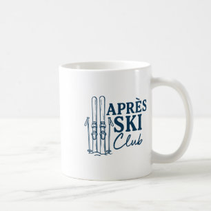 Mug Club Après Ski Sports d'hiver Ski