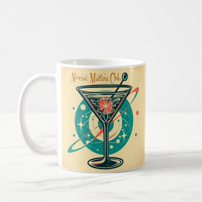 Mug Club Atomic Martini Espace Âge (Gauche)