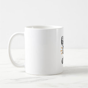 Mug Club Chat Noir Design Vectoriel Amateur de Chat Vi