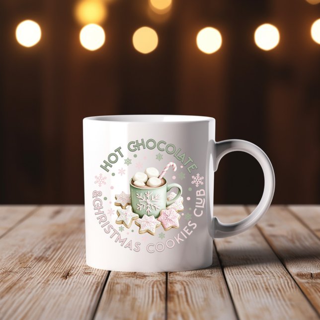 Mug Club Chocolat Chaud et Cookies de Noël (Créateur téléchargé)