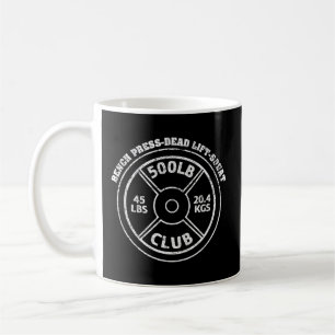Mug Club De 500 Livres Lb Gym Poids Leading Dead Lift