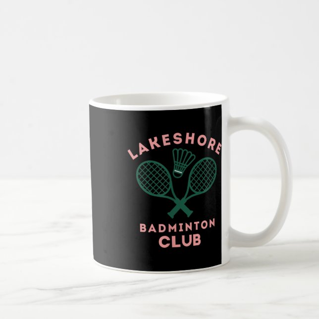 Mug Club de badminton mignon de Lakeshore Preppy Graph (Droite)