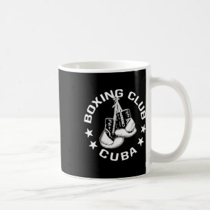 Mug Club De Boxe Cuba Gants Graphique Pour Un Amoureux