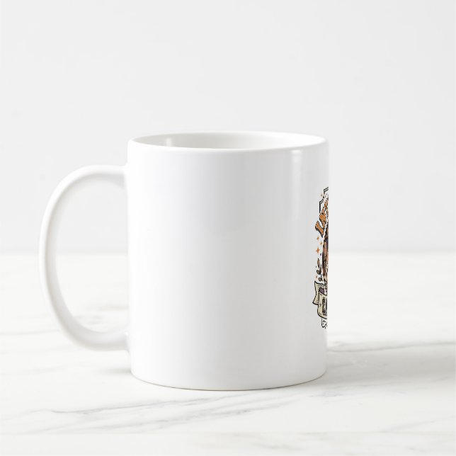Mug Club de chat introverti Chat introverti Anti socia (Gauche)