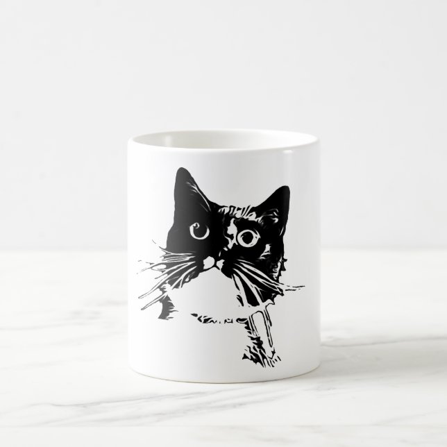 Mug Club de chat noir Tasse-Junior (Centre)