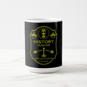Mug Club de détection de métaux sur le champ de batail