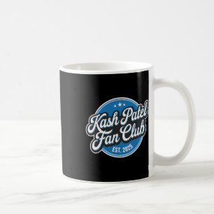 Mug Club de fans de Kash Patel Ét. 2025 Logo Rétro Tru